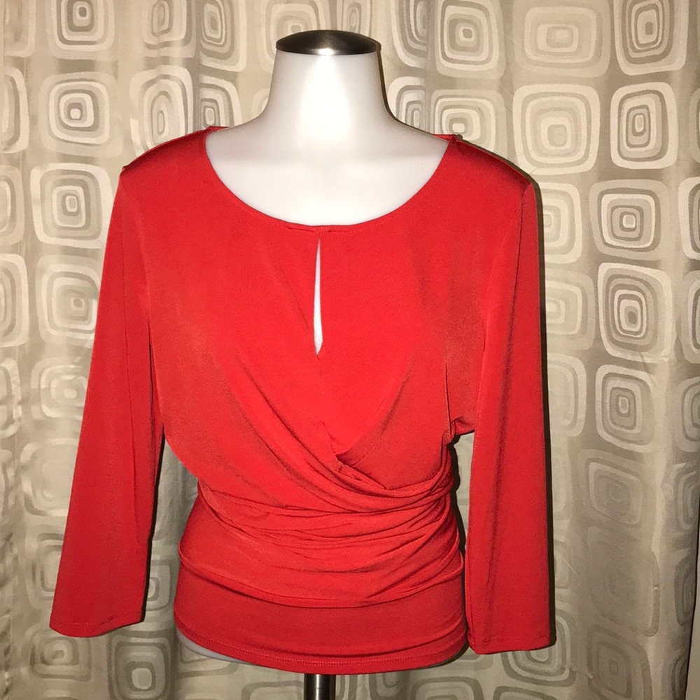 Orange Blouse